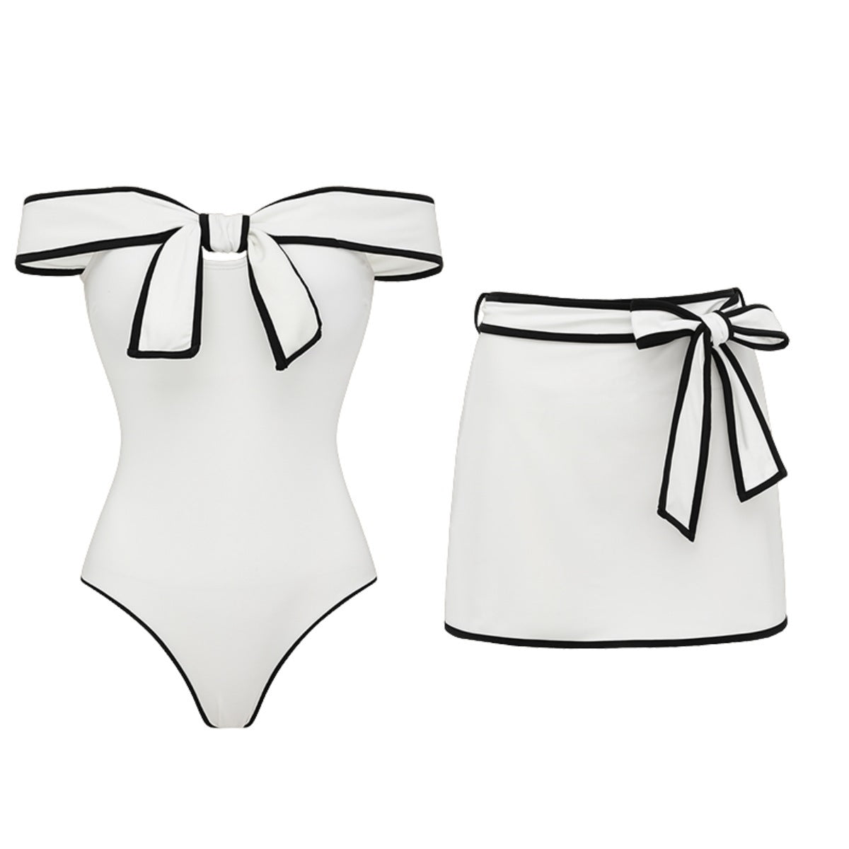 Sweet Girl Bow Swim Set